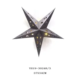 Hot sale paper flower making led paper carving lamp christmas decoration