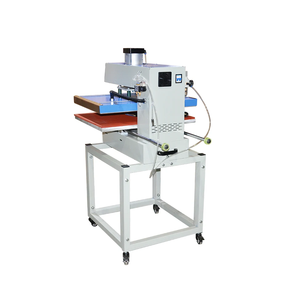 High Quality T Shirt Printing Sublimation Machine Semi Automatic Double Station Pneumatic Heat Press Machine