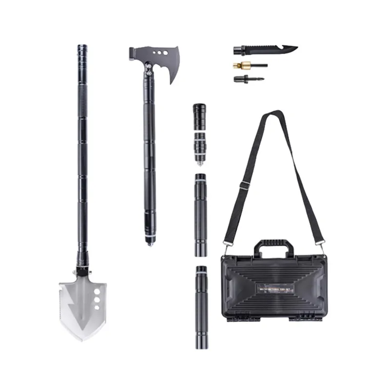 Good Quality Tactical Survival Shovel and Camping Axe Set