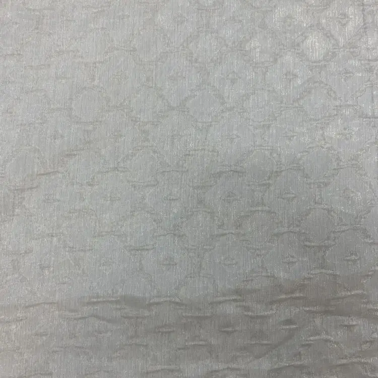 Creamy Woven Loose Wholesale Fancy Nylon Fashion Fabric For Women