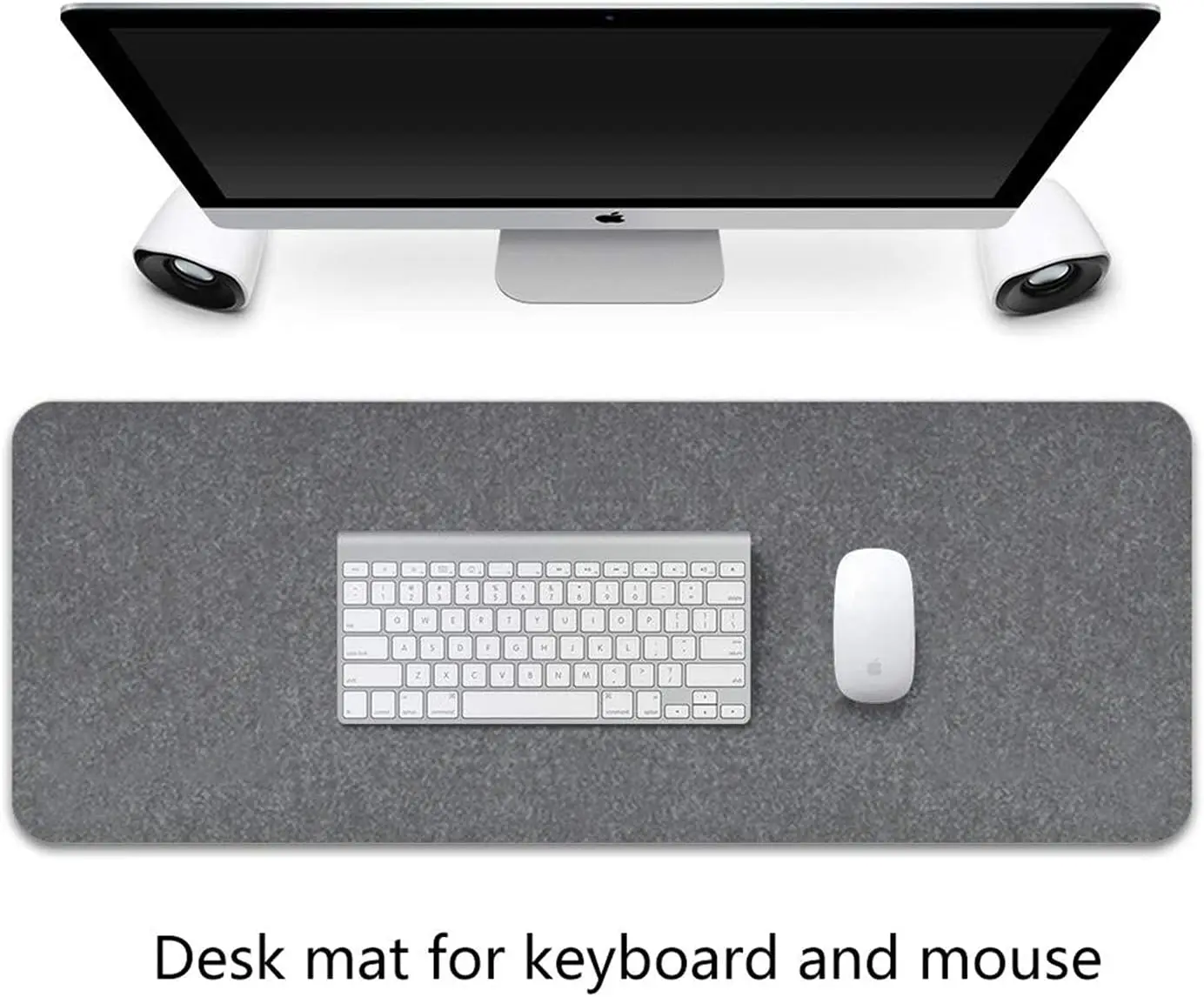 Hot sale Extended Big Keyboard Mat Soft Felt Mouse pad for Office and Home