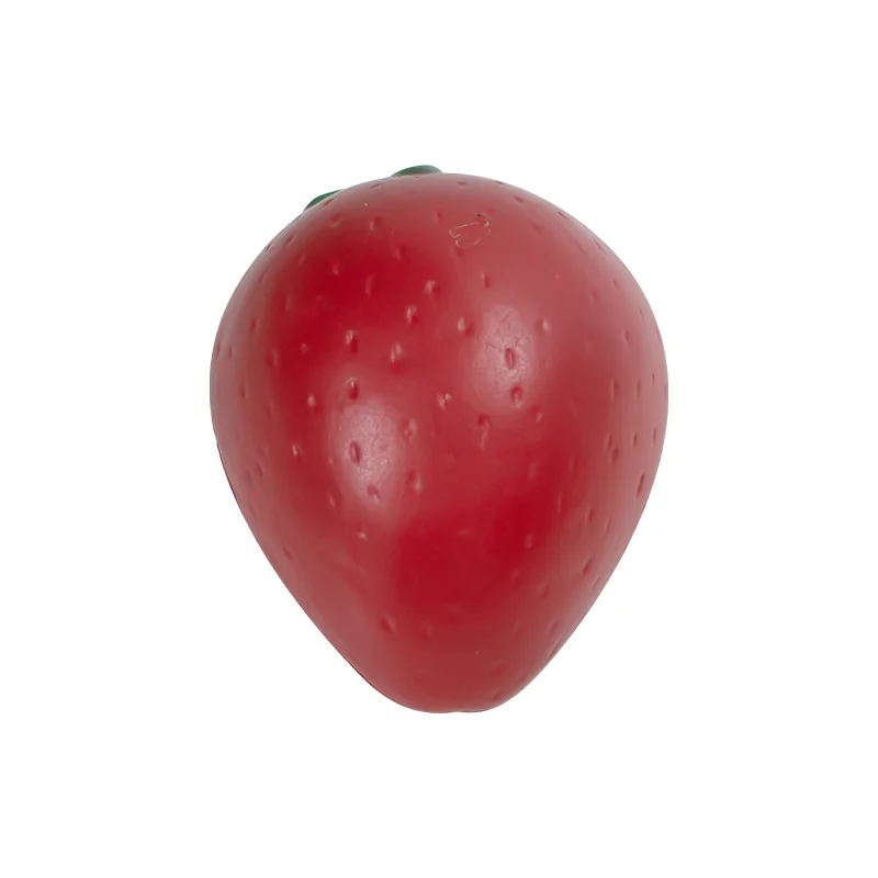 PU Foam Soft Toy Squeezable Fruit Shaped Stress Balls Anti Stress Toy for Kids
