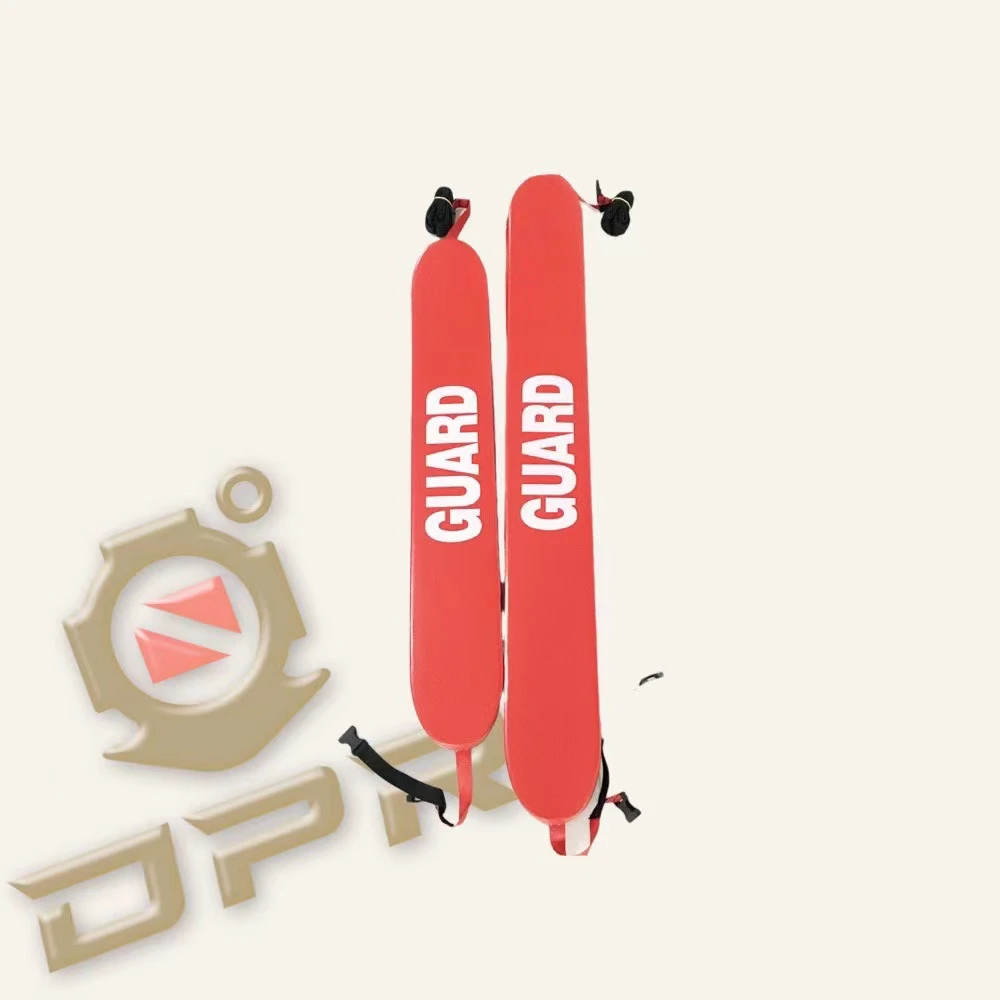 DPR Brand 100/120cm length  lifeguard rescue tube  Lifesaving red color EVE material