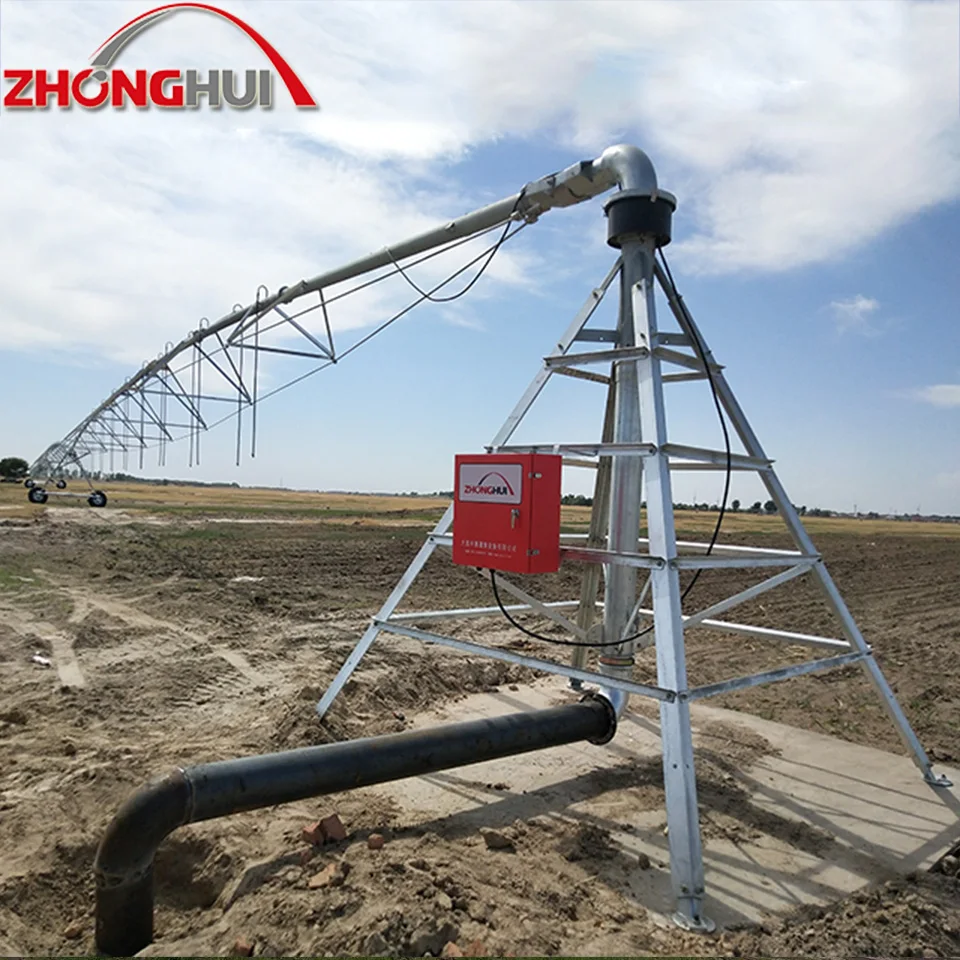 Китайский поставщик Оросительная Система металлический Солнечный центр Поворотная ирригационная система машина для агрокультуры