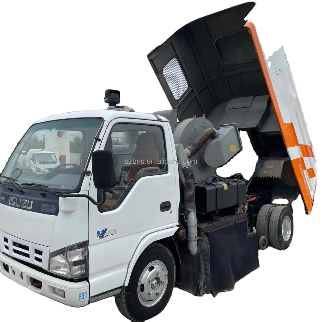 Хорошая цена Вакуумная уборочная машина Isuzu 600p для уличной уборки пылеочистительные машины с