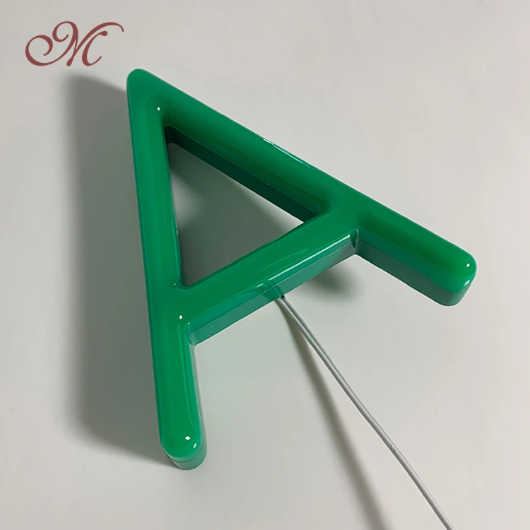 2023 New Customized Brands Advertising Signs Logo Illuminated 3D Acrylic LED Letter Sign Outdoor Signage  Board