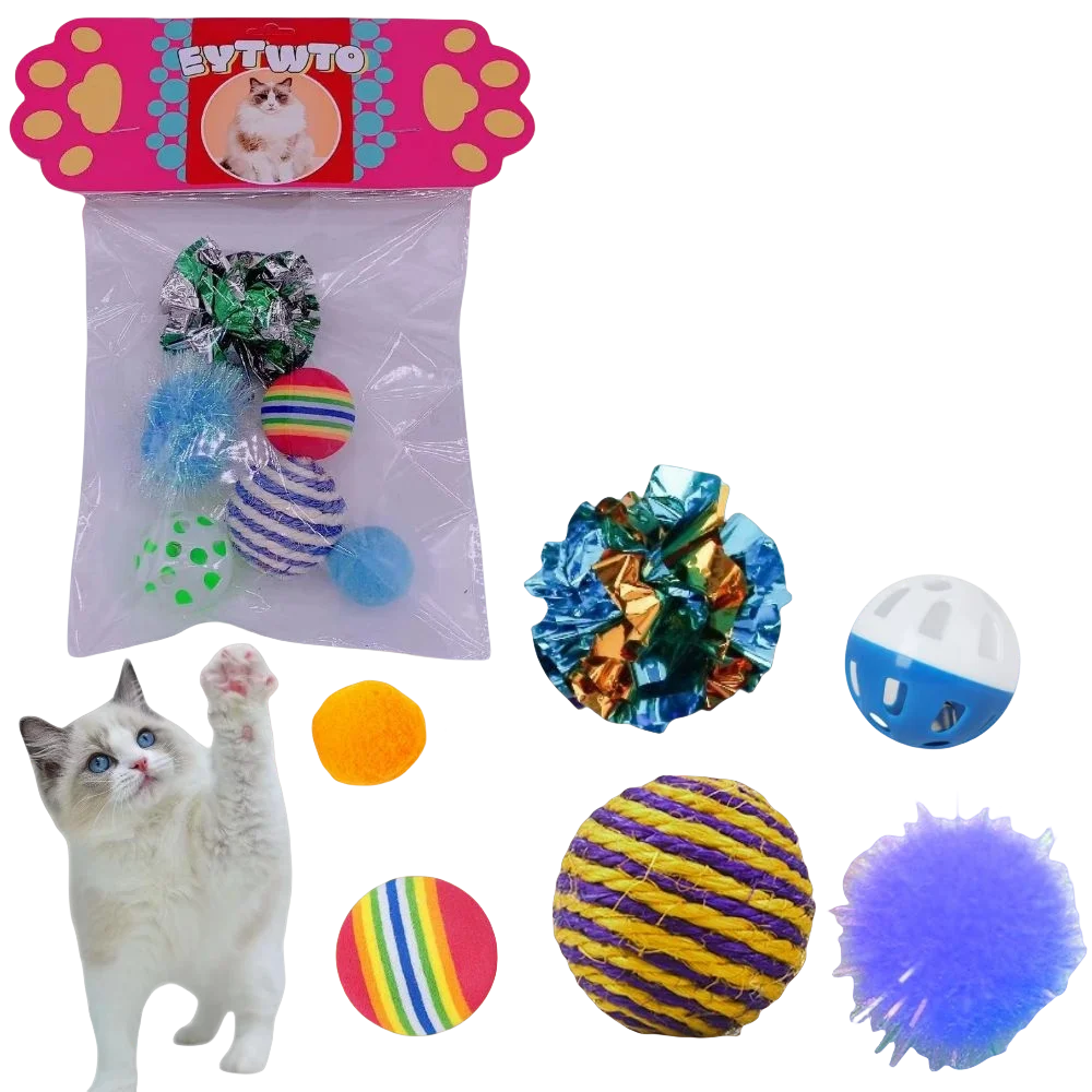 Cat Interactive Toys Variety of cat toys