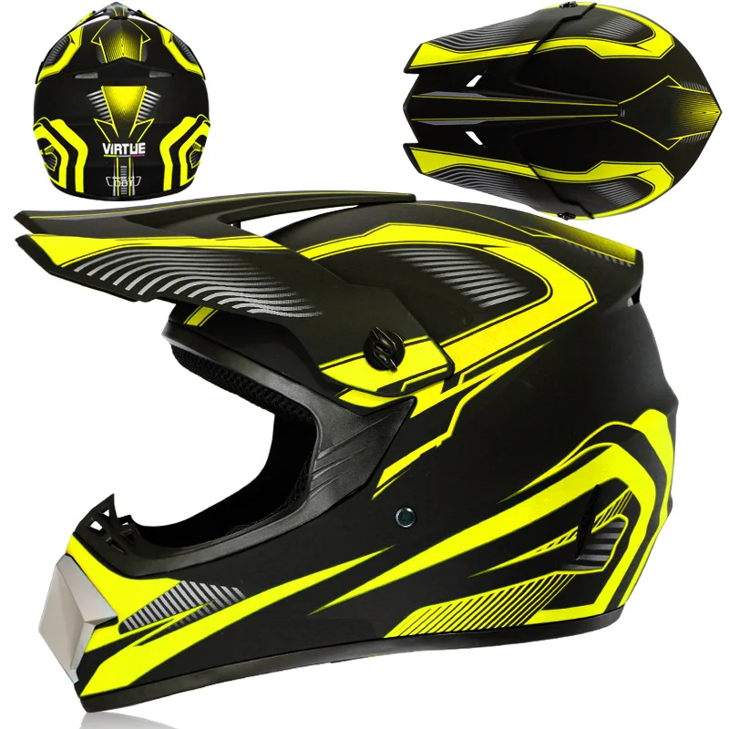 SUBO Motorcycle Helmets Dual Sport Flip Up Front Adventure FF324 Motorcycle Crash Helmet Uncovering Helmet