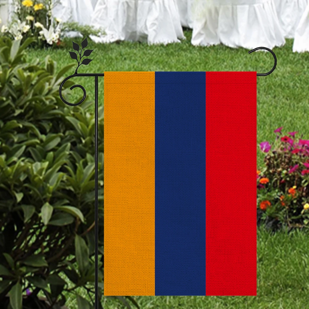 Armenia Flag Outdoor High-quality Linen Material 12*18In More Styles For You To Choose From