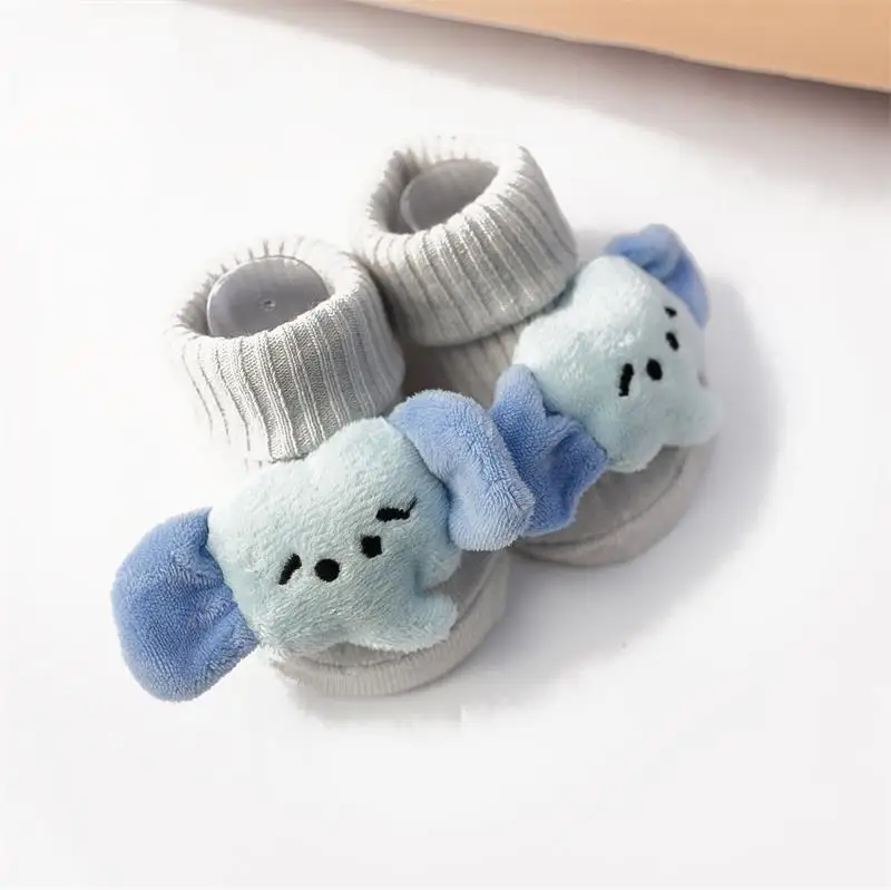  Новые детские чулки для кукол 3D модные милые Мультяшные куклы с животными мягкие дышащие хлопковые нескользящие