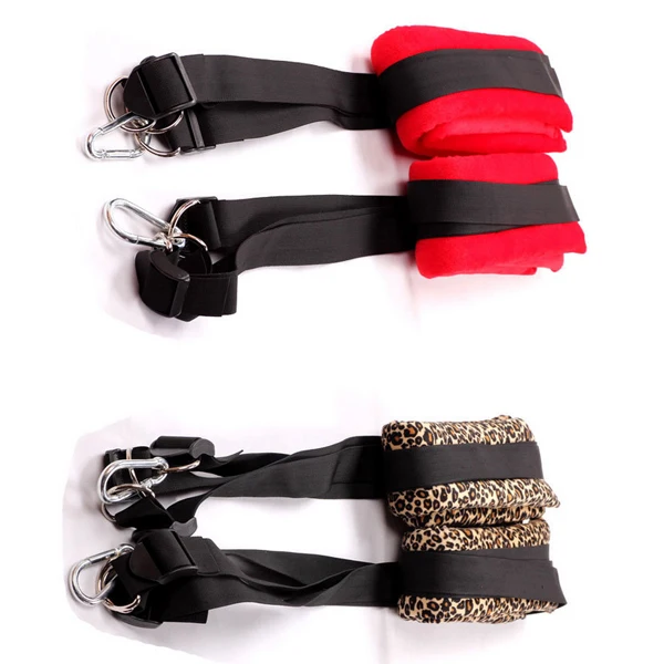 Chinese nylon adults sex game play furniture door swing restraint fetish bondage For Couple