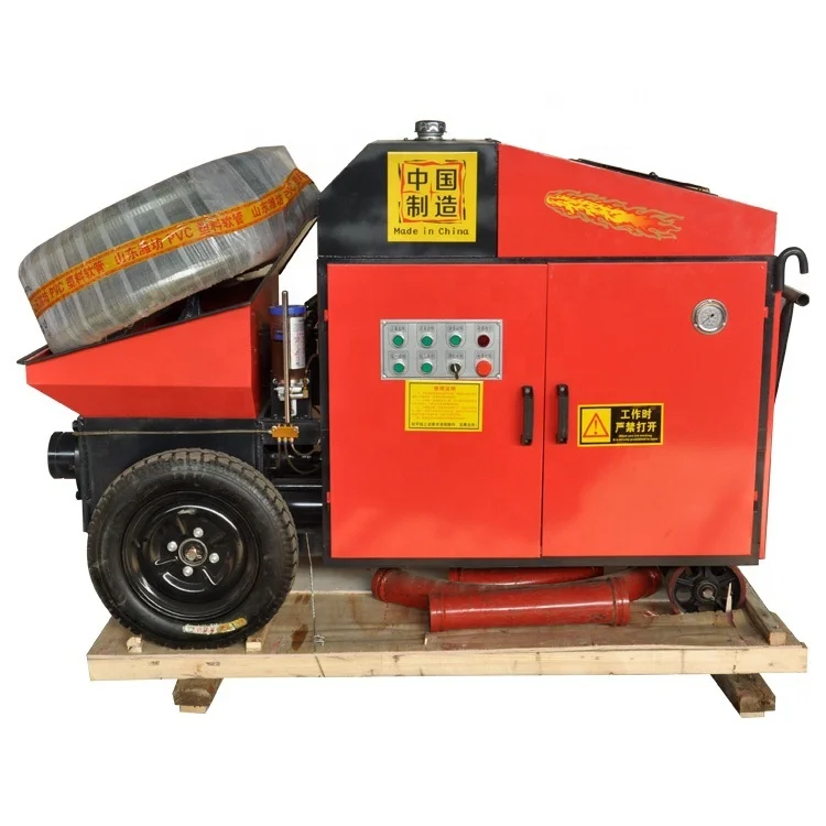 High Efficiency Electric Concrete Pump Mini Concrete Pumps with good price