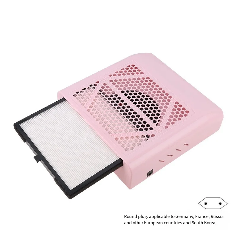 professional ABS plastic and paper material 80W nail dust collector