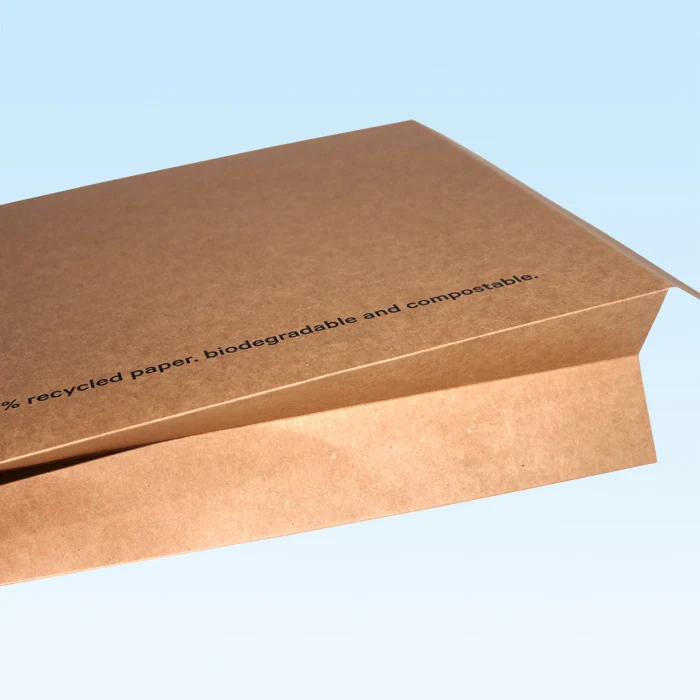 100% Recyclable Biodegradable Products Brown Expandable Mailer Paper Bag/kraft Express Bag/courier Bag Custom Wholesale