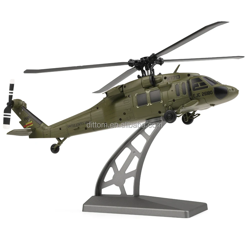WLtoys K170 Black Hawk UH-60L RC Four-blade Brushless Helicopter 2.4G 4CH  Flying Copter Model With 6-axis Gyroscope