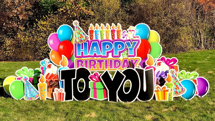 China Custom Plastic Corrugated Pp Polypropylene Sheet Outdoor Political Yards Advertising Signs