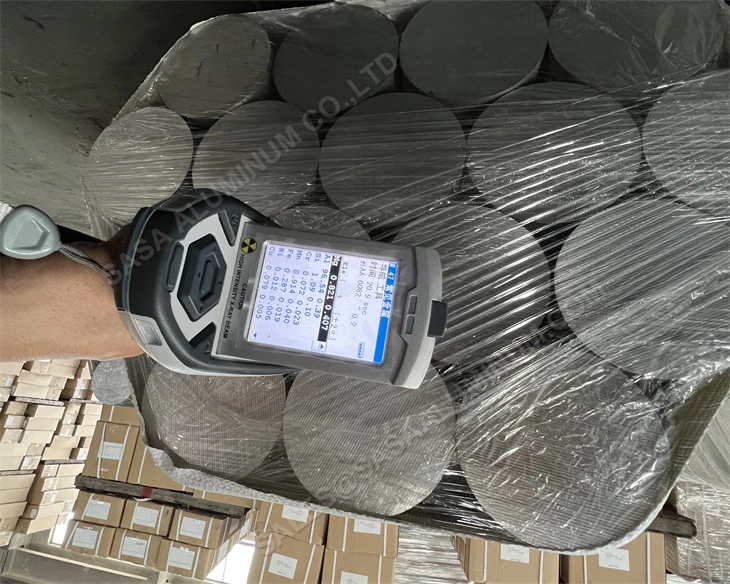 Алюминиевый стержень 2024 T4 6,35 мм