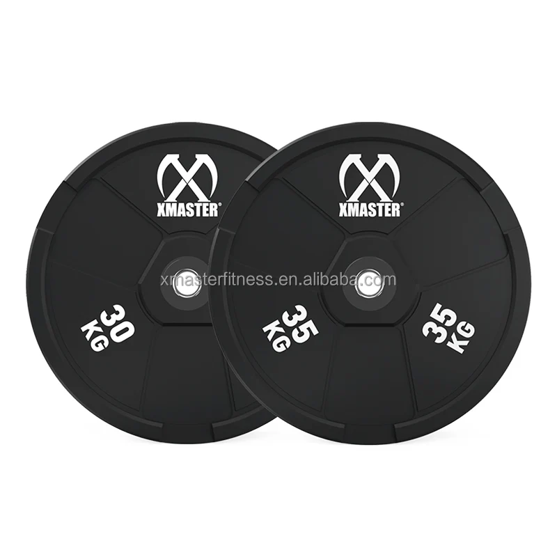heavy weight bumpers with 660mm diameter rubber bumper plate for overloading deadlifts