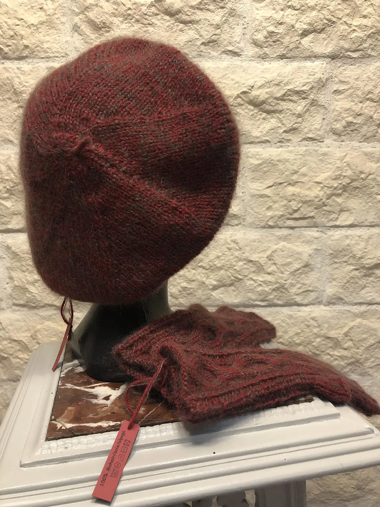 Заводская Исламская шляпа Kufi женская вязаная шапка для девочек Шапка-бини мужская с