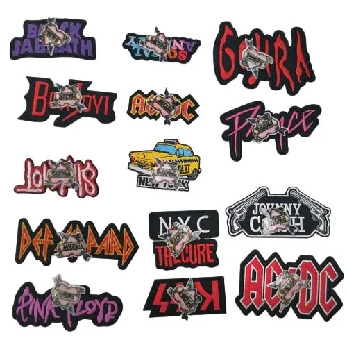 Great Adorable Custom Logo Patches Embroidered Iron on Woven Patch Sew on Badge for Caps