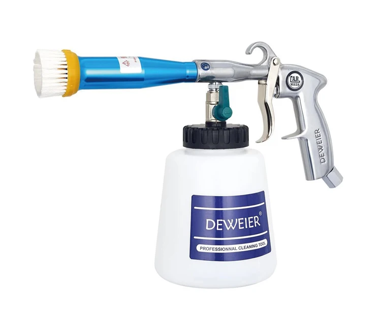 
Tornado interior cleaning machine pneumatic bearing with brush blowing car ceiling high pressure dry cleaning gun car washing to 