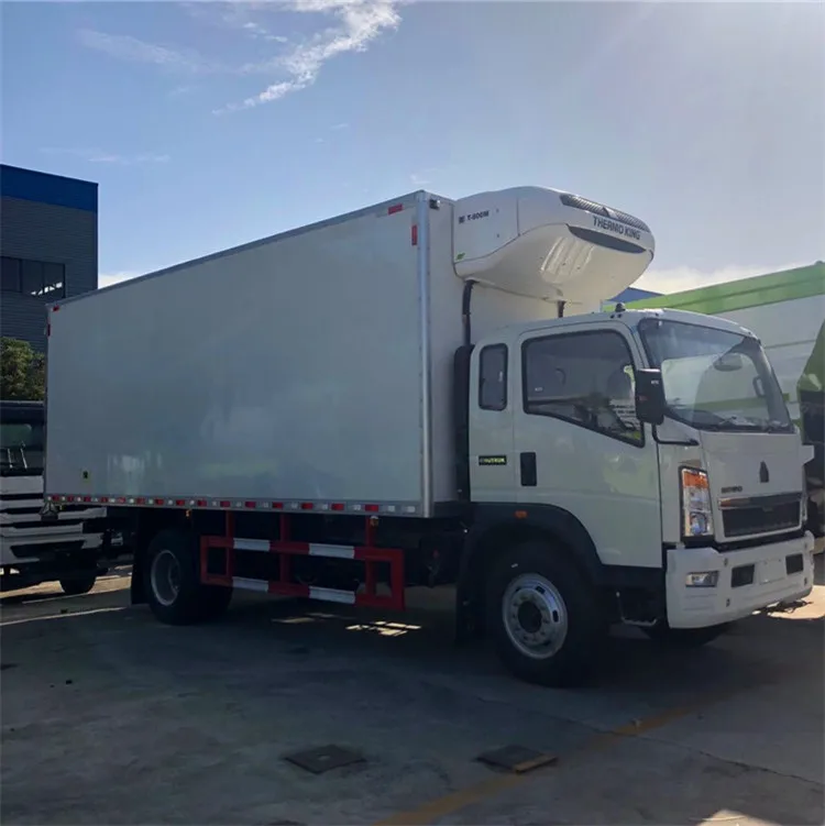 SINOTRUK HOWO 4*2 морозильная камера для мороженного грузовик термо-король рефрижераторная установка