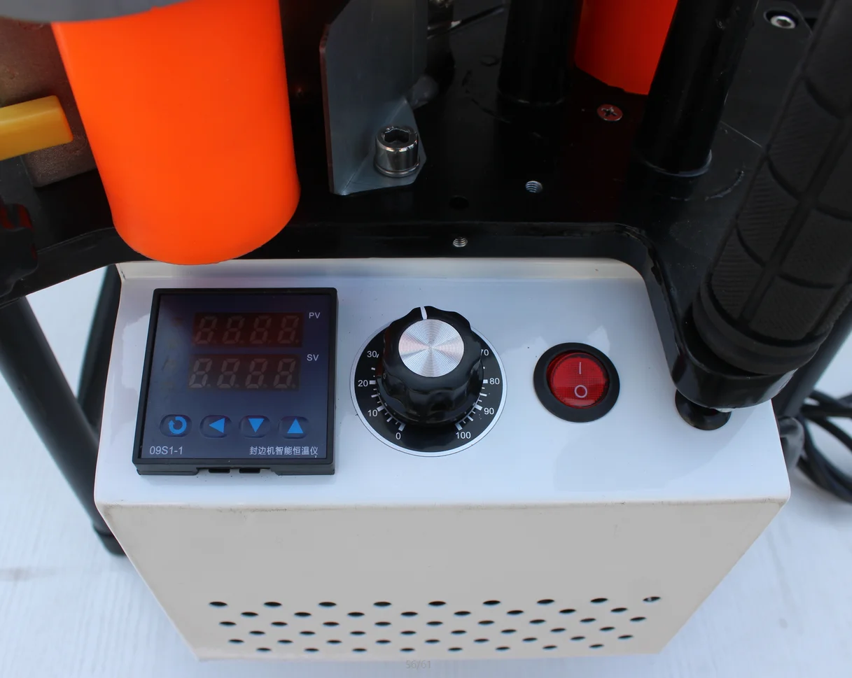 Qingdao portable edge bander machine woodworking manual curve edge banding machine furniture factory
