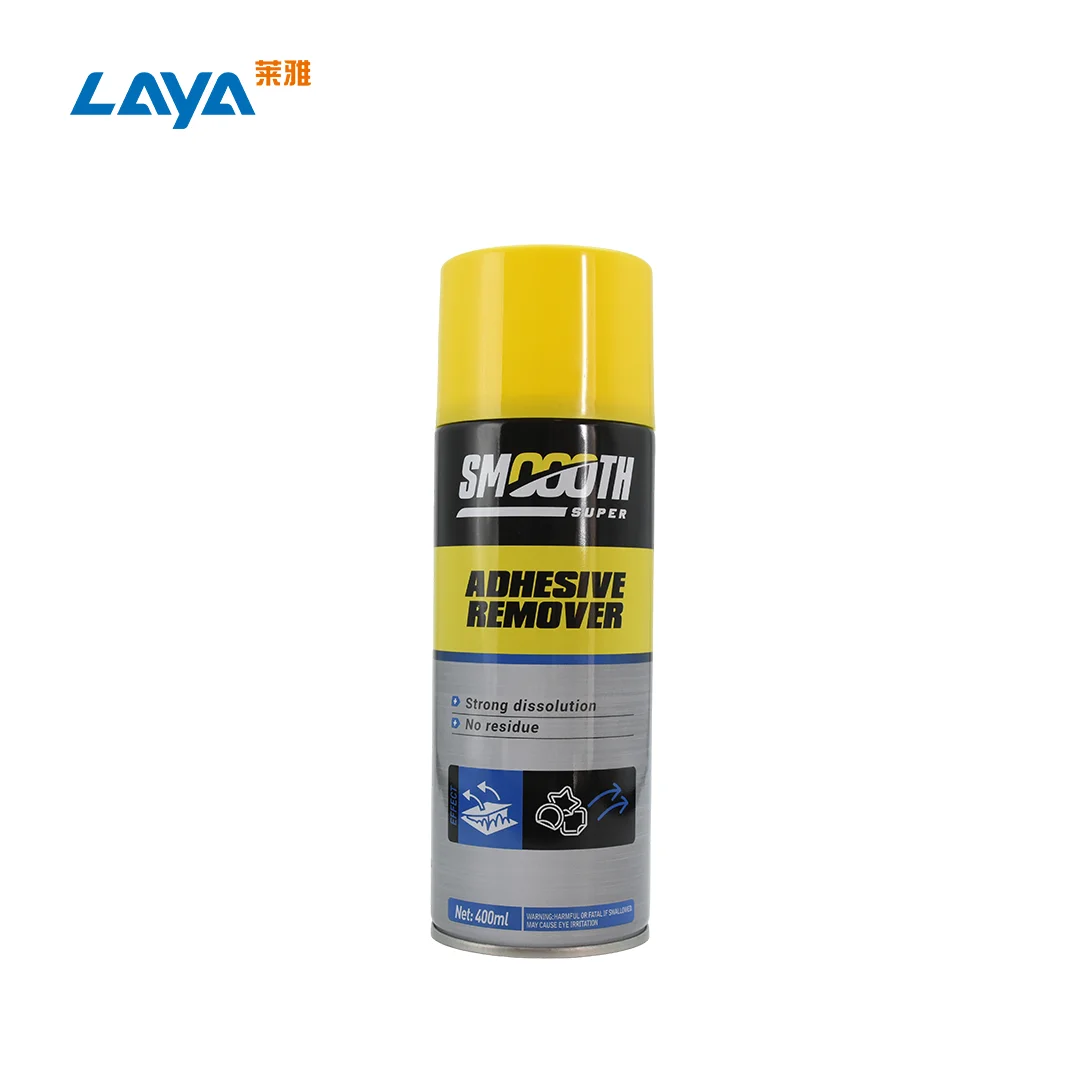 Adhesive Remover Aerosol Cleaning Spray for Vehicle Household Use 400ML MSDS Available Factory Wholesale