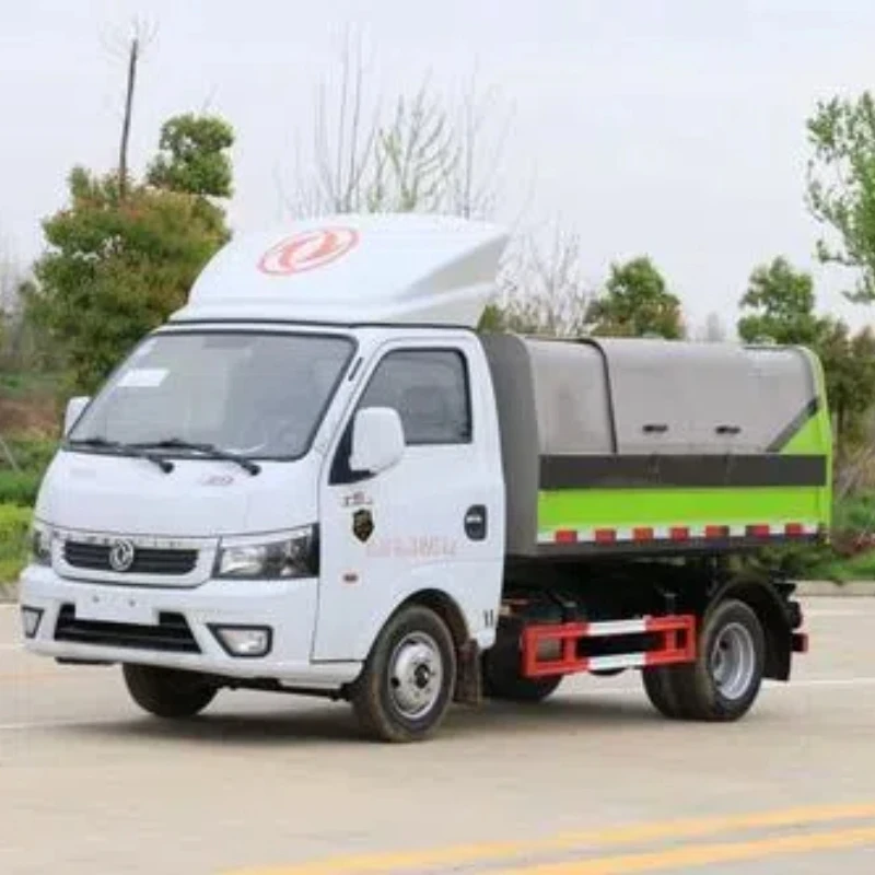 Container waste collect garbage rubbish compactor truck hot sale in China garbage truck