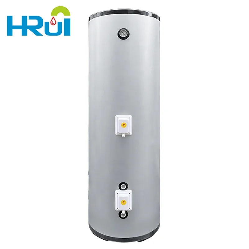 Сертифицированный завод Herui 2 в 1 комбинированный резервуар для воды 250 л + 100 Многофункциональный тепловой насос DHW и буферный