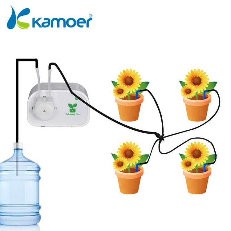  Умная Система полива Kamoer Dripping Pro с управлением через приложение автоматические насосы для орошения