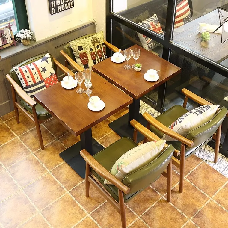 High End Hotel Commercial Restaurant Furniture Modern Design Set Club Cafe Table And Sofa