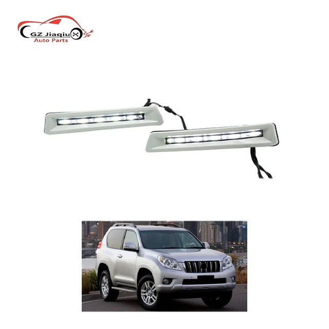 for Toyota Overlord Prado 2700 Special Day Running Lights New Condition Middle East Version Front Bumper Daytime Running Light