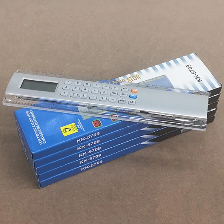 Best wholesale Cheap 8 digits Stationery Calculator electronic General Purpose Ruler Calculator