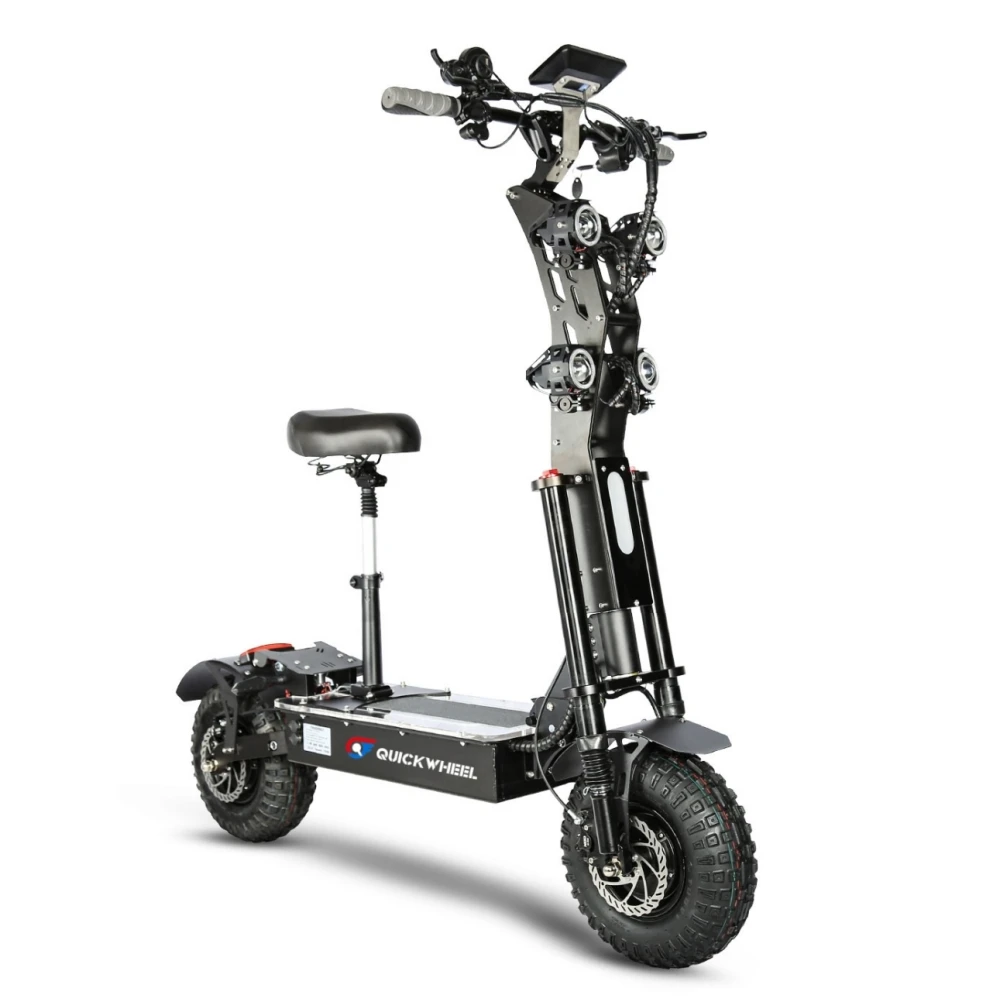 2024 New Off-Road Big Two Wheel X14 Fast Electric Scooters With Suspension Dual Motors 72V 10000W 14 Inch Electric Adult Scooter