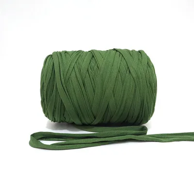 High Quality T-shirt Yarn Polyester Recycled Milk Cotton Yarn Crochet Nylon Yarn for Crochet