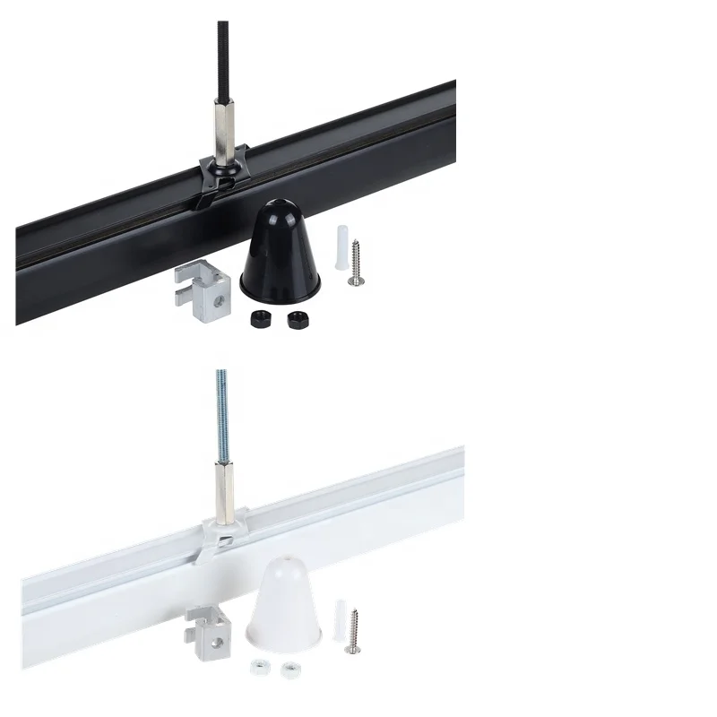 Led Cob Spotlight Track Suspension Mount EZCLIK Kit Wires Led Track Accessories 3 Circuits 4 90 Modern 16A TRACK Lights 95 50000