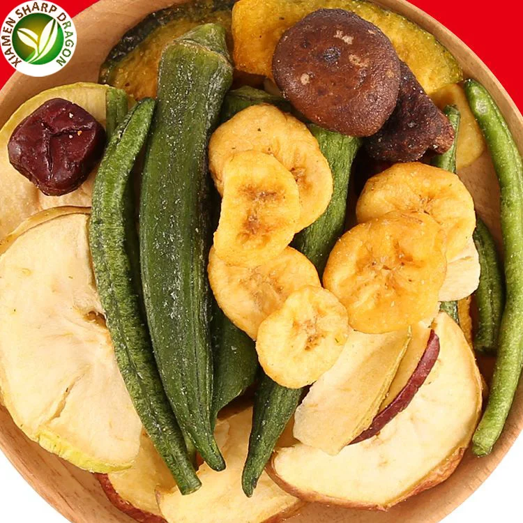 Овощи фруктовые грибы Хрустящие Закуски Чипсы природа твердый сухой съедобный SD другие пищевые напитки соленая морковь Смешанная китайская Китай