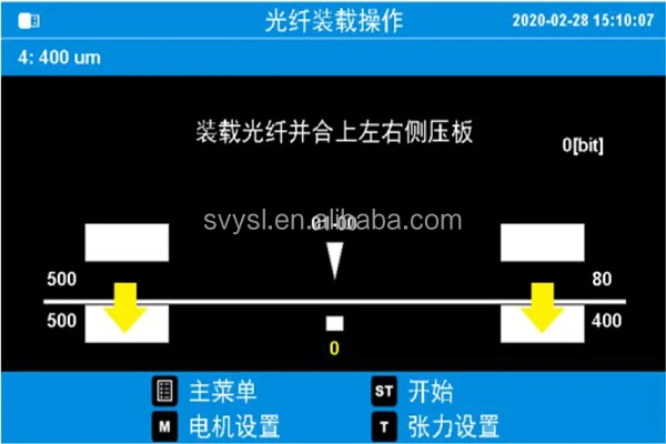 Automatic Intelligent Fiber Fusion Splice For IPG MAX Raycus JPT Laser Source 10um-400um Fiber Laser Cable Repair Testing