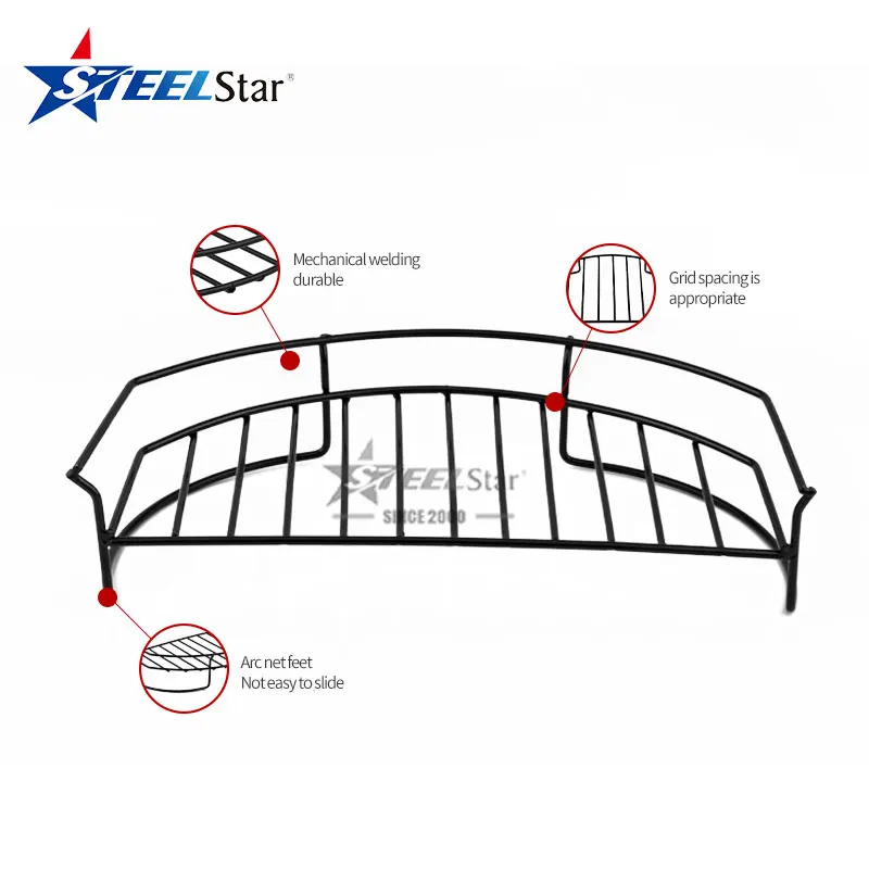 Heavy Duty Stainless Steel 304 Solid Rod Wire Mesh Fire Cook BBQ Rack BBQ Grill