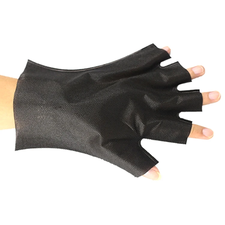 Anti Uv Nail Gloves Uv Gel Shield Glove Fingerless Manicure Nail Art Tools Led Lamp Nails Dryer Radiation Hand Protection