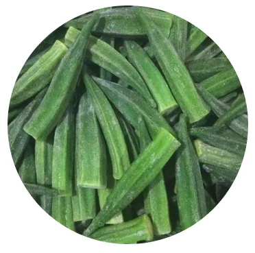 Хит продаж замороженные овощи высшего Класса IQF Okra оптовая продажа