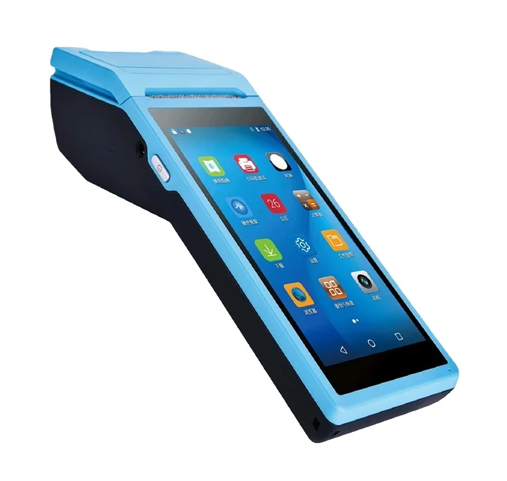 Беспроводная ручная NFC POS-терминал Android 6 POS-машина для лотерейных/автобусных билетов