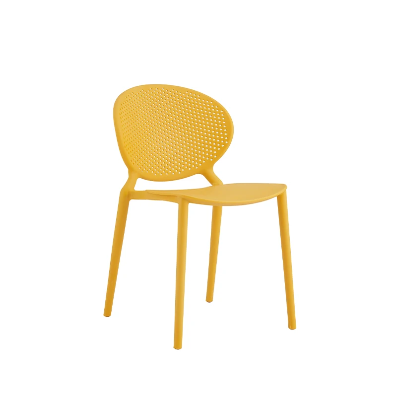 Cheap Wholesale Popular High Quality Garden Furniture Pp Cafe Plastic Restaurant Dining Chair