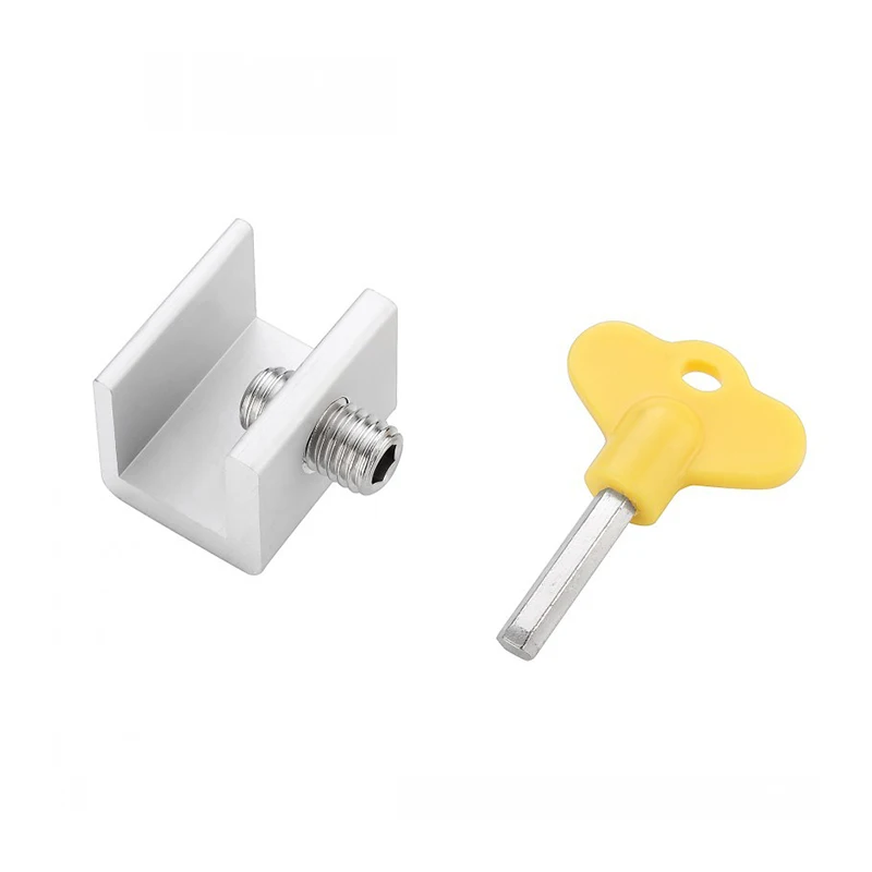 Security Window Lock Stainless Steel Window Stopper Sliding Window And Door Locks Adjustable
