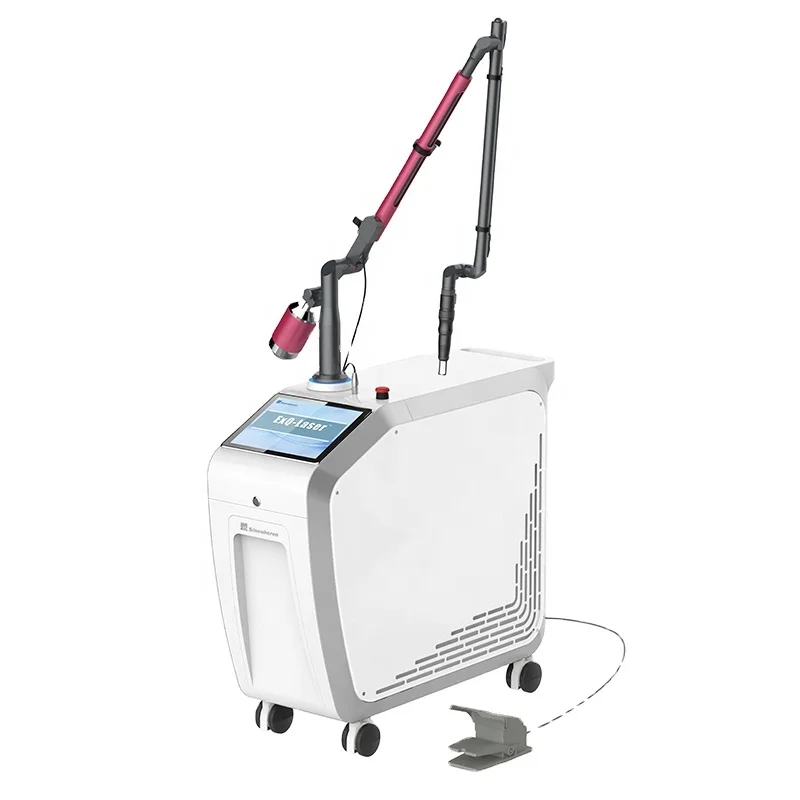 Q Switched ND YAG Laser hair removal 1064nm 532nm 1320nm laser tattoo remove machine Laser- eyebrow washing Equipment