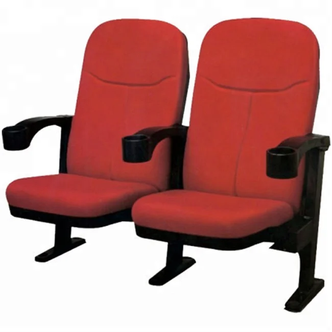Folding Theater Chairs Film Seat For Cinema Price Fixed Public Auditorium Hall Seating Bench