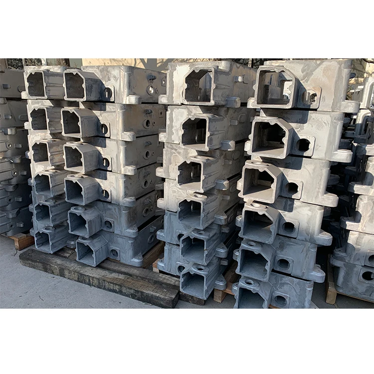 customized investment casting   train machine parts stainless steel copper iron railway switch  reservoir tank