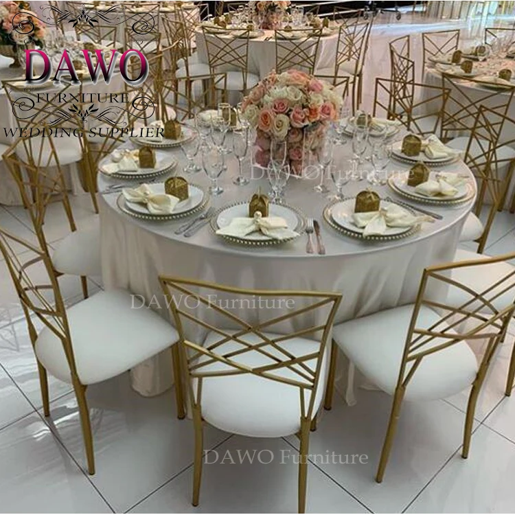 Special backrest cheap wholesale indoor wrought iron chairs for event
