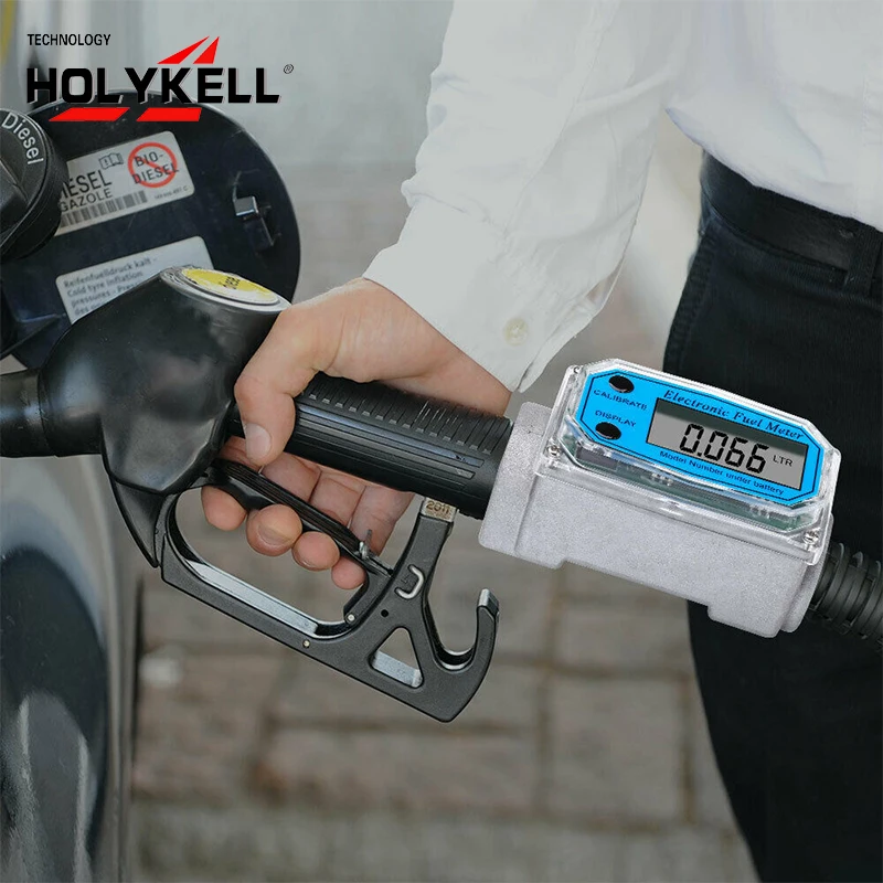  Цифровой турбинный расходомер Holykell для газового